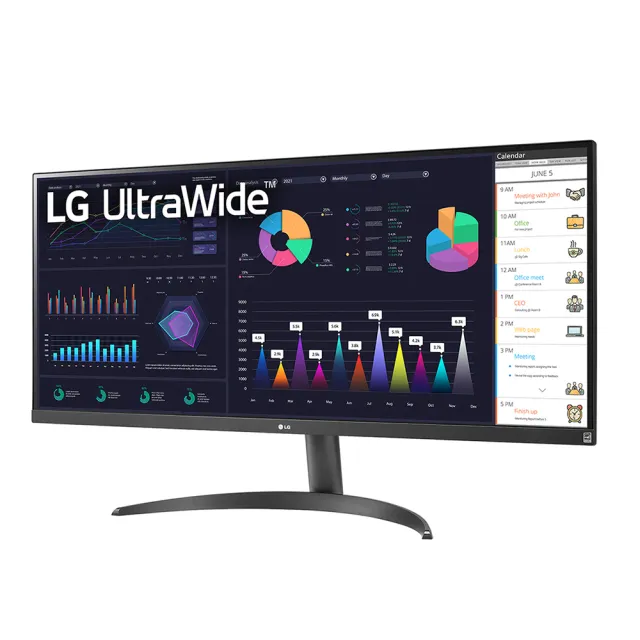 【LG 樂金】34WQ500 34型 IPS 21:9 100Hz多工螢幕(HDR 400/FreeSync/1ms MBR)