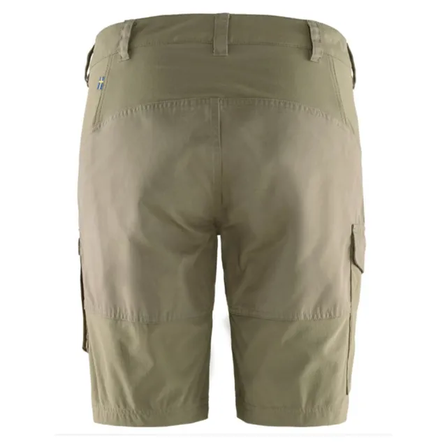 【Fjallraven】Nikka Curved G1000彈性短褲(FR89731-550黑 FR89731-622淺橄欖)