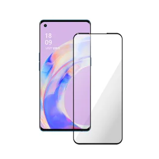 【General】OPPO Reno 6 Pro 保護貼 玻璃貼 全滿版3D曲面鋼化螢幕保護膜