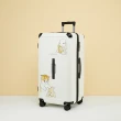 【mofusand】貓福珊迪28吋旅行箱(貓兔款2色可選 2年保固 行李箱 海關鎖 雙排飛機輪)