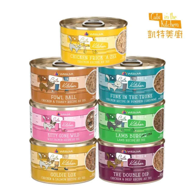 【Cats in the Kitchen 凱特美廚】貓咪無穀主食罐  6.0oz/170g*12罐組(貓主食罐/貓罐 全齡貓)