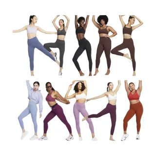 NIKE 耐吉】Yoga 7/8 Leggings 女款紫色訓練瑜珈吸濕快乾緊身褲束褲DM7024-536 - momo購物網-  好評推薦-2023年12月