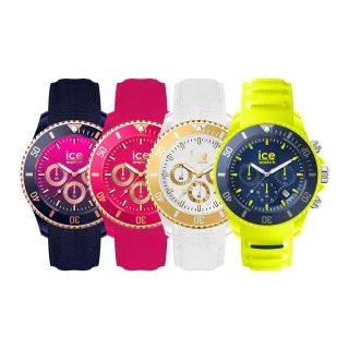 【Ice-Watch】chrono時空系列 運動風時尚真三眼六針低調堅毅計時腕錶