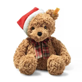 【STEIFF】Jimmy Christmas Teddy Bear(經典泰迪熊_黃標)