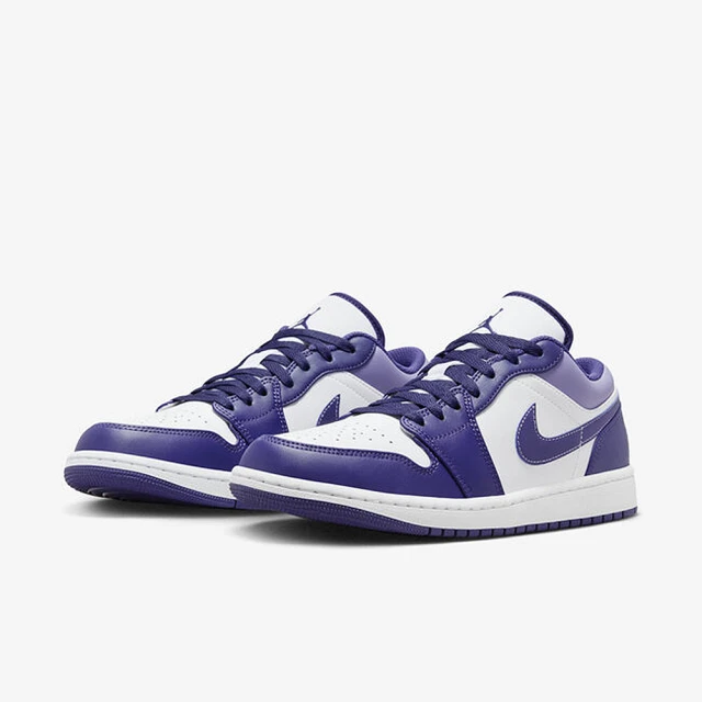 NIKE 耐吉NIKE 耐吉 NIKE 耐吉 Air Jordan 1 Low Sky J Purple 男鞋 紫 白 白紫葡萄 Purple(553558-515)