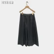 【JESSICA】寬鬆挺括通勤百搭鬆緊腰褲裙J35208（灰）