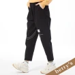 【betty’s 貝蒂思】腰鬆緊造型繡線長褲(共二色)