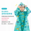 【OMBRA】kukka hippo / 兒童一件式雨衣(連身雨衣 附收納袋 快乾 超潑水 反光印刷)