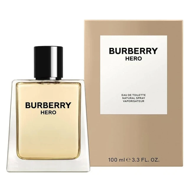 【BURBERRY 巴寶莉】HERO英雄神話男性淡香水 100ml(專櫃公司貨)