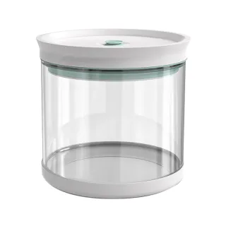 【索樂生活】雙重玻璃真空密封保鮮罐 1200ml(微波便當盒 高硼矽飯盒 真空密封餐盒)