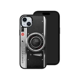 【Casetify】iPhone 15 Plus 耐衝擊保護殼-復古相機(支援無線充電)