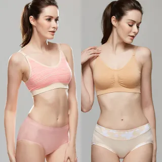 【Intimate 內著】8件組 可調式肩帶運動內衣(S-XXL)