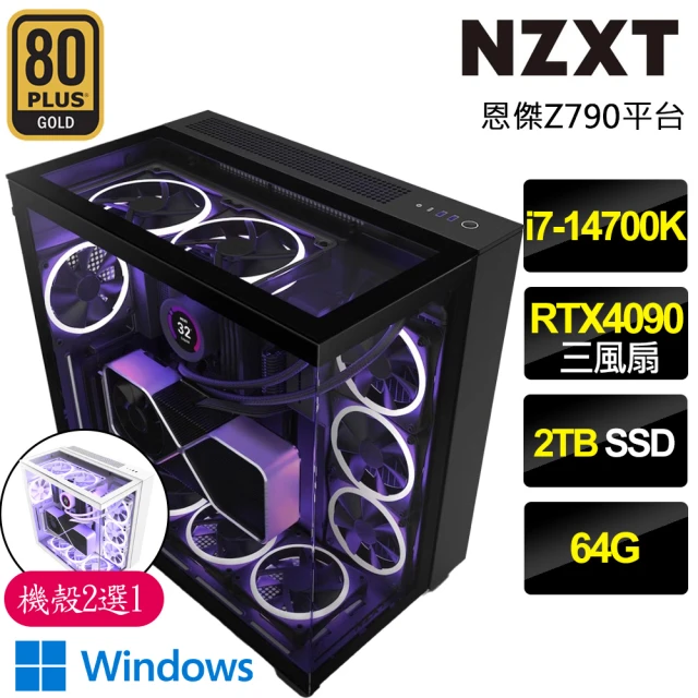 NZXT 恩傑 NZXT H7 FLOW RGB水冷WIN1