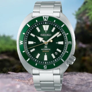 【SEIKO 精工】PROSPEX系列 Land 防水200米 潛水機械腕錶 禮物推薦 畢業禮物(SRPH15K1/4R35-04Y0U)