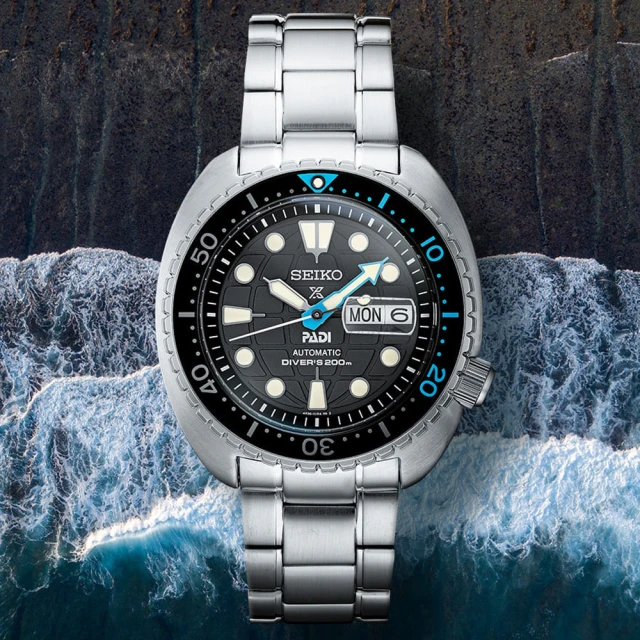 SEIKO 精工 PROSPEX系列 DIVER SCUBA PADI聯名潛水機械腕錶(SRPG19K1/4R36-06Z0I)