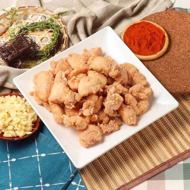 【蒜翻天鹹酥雞】魷魚頭、鹹酥雞任選1/份(人氣必點)