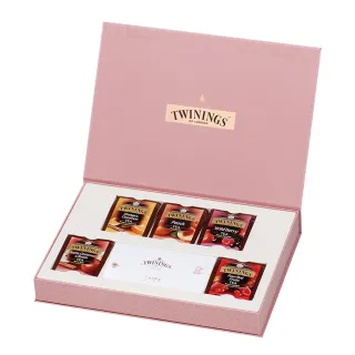 【Twinings 唐寧茶】藝術家禮盒 清氛花茶包25包(附贈提袋 送禮首選)
