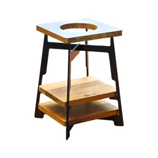 【Pro Kamping 領航家】匠人爐架 03434(爐具 木架 登山爐 戶外 露營 逐露天下)