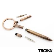 【Troika】胎紋測量功能筆 #隨身工具筆 #多功能筆(原子筆+尺+螺絲起子+胎紋測量+鑰匙圈)