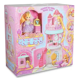 【寶寶共和國】MIMI World 迷你MIMI長髮公主城堡(家家酒玩具 裝扮玩具)