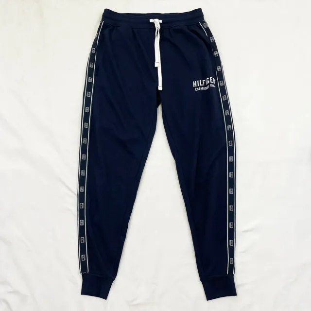 【Tommy Hilfiger】串標 棉長褲 湯米 長褲 鬆緊 無刷毛 束口褲 平輸品(棉長褲9039EZ4)