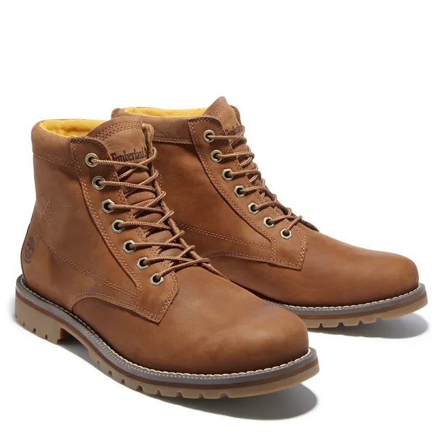 【Timberland】男款鐵鏽色休閒防水靴(A44MYF13)