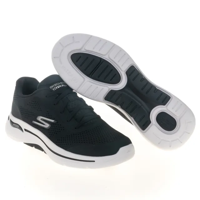 【SKECHERS】男鞋 健走系列 GO WALK ARCH FIT(216262BKW)