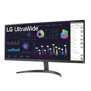 【LG 樂金】【LG 樂金】34型 UltraWide 34WQ500-B 智慧多工螢幕