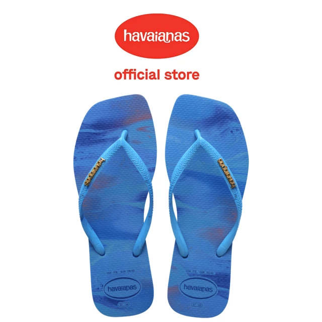 havaianas 哈瓦仕 拖鞋 女鞋 方形 漸層 渲染 S