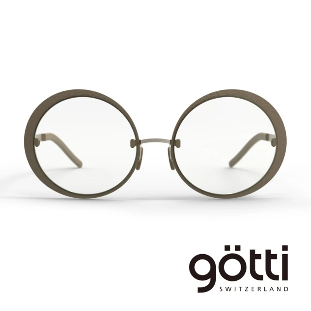GIGI Studios 歐美內圈透明造型光學眼鏡(黃 - 