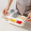 【Dagebeno荷生活】日式醬料醬菜分裝碟 完美收納桌面調味料碟醬油碟(2組)
