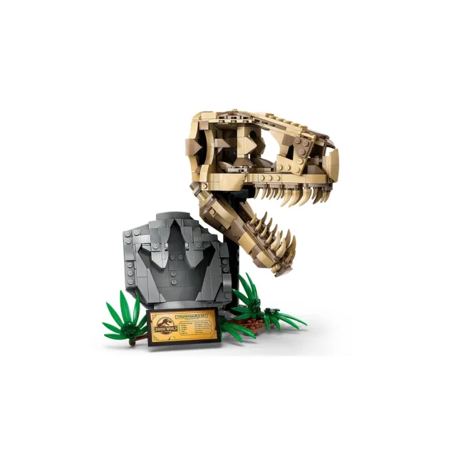 【LEGO 樂高】侏儸紀世界系列 76964 恐龍化石：霸王龍的頭骨(Dinosaur Fossils: T. rex Skull)