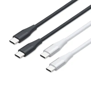 【E-books】XA35 Type C to C 鋁製超粗60W急速充電線1.5M(台灣製造)