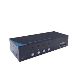 【昌運監視器】CD-104CA 4埠 PS2/USB 4PORT KVM 雙介面電腦切換器 含音效
