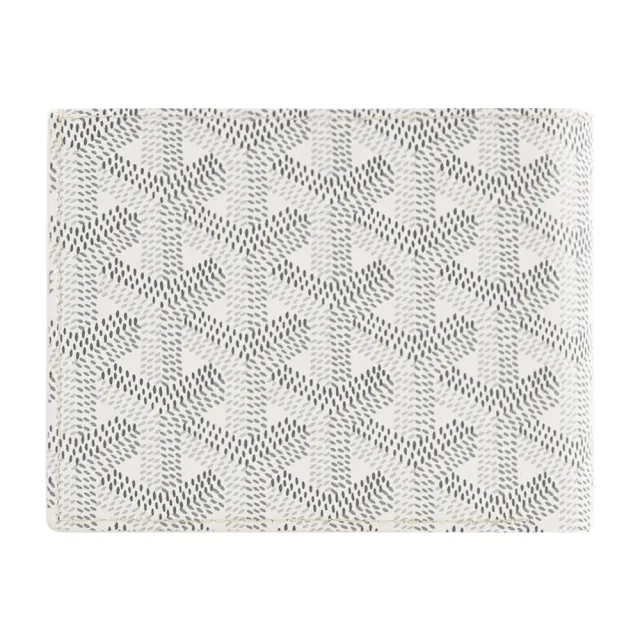 【GOYARD 高雅德】VICTOIRE 八卡男用短夾(白)