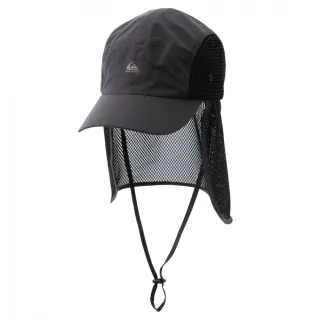 【Quiksilver】男款 配件 防潑水戶外機能帽 衝浪帽 UV FIELD CAP JET(黑色)