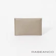 【RABEANCO】真皮多功能卡片零錢包(灰)