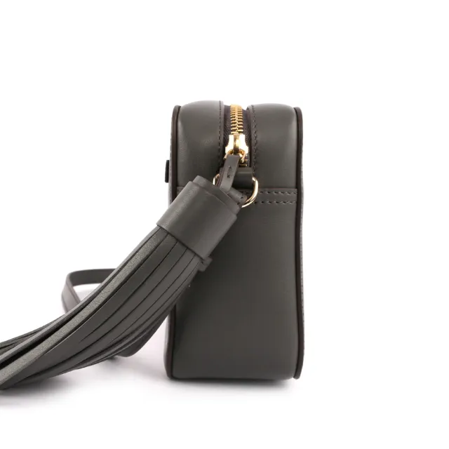 【ANYA HINDMARCH】小牛皮SMILEY笑臉包crossbody(深灰色)