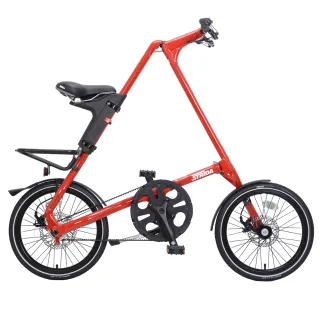 【STRiDA】速立達 18吋SX 單速碟剎折疊單車/三角形腳踏車(吸睛的三角型車架)