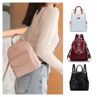 【I FUN】現貨 復古氣質雙肩大容量後背包_12款任選※(雙肩包/售完不補)