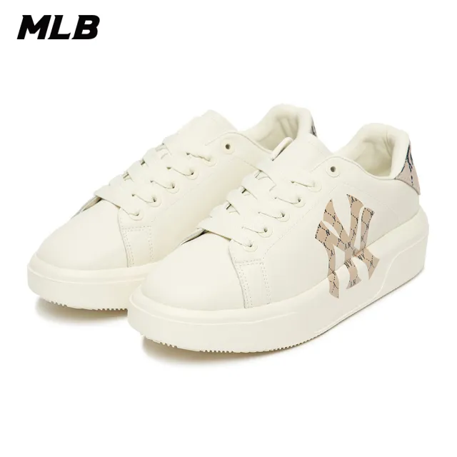 【MLB】MONOGRAM老爹鞋 Chunky Classic系列 紐約洋基隊(3ASXAM82N-兩色任選)