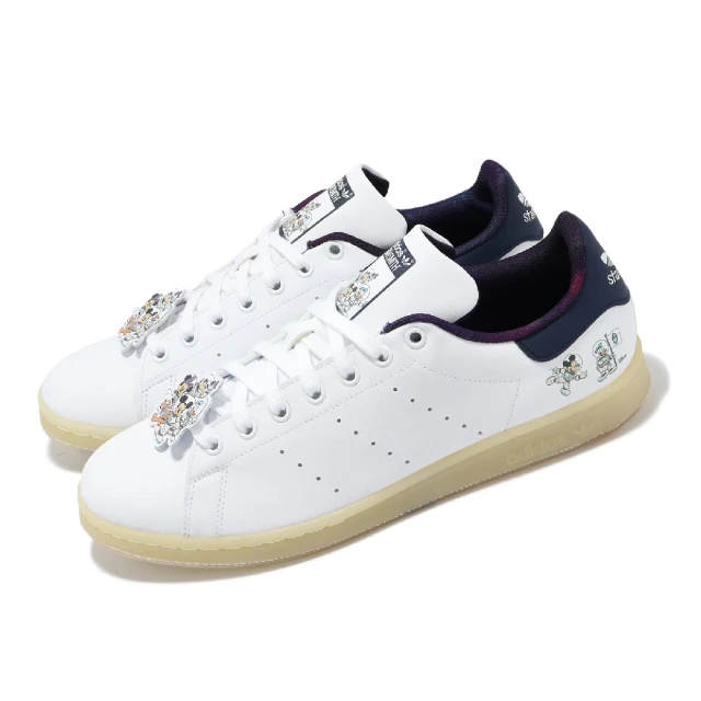 adidas 愛迪達 X Disney Stan Smith 男鞋 女鞋 白 藍 米奇 布魯托 迪士尼 聯名 史密斯 愛迪達(HQ2172)