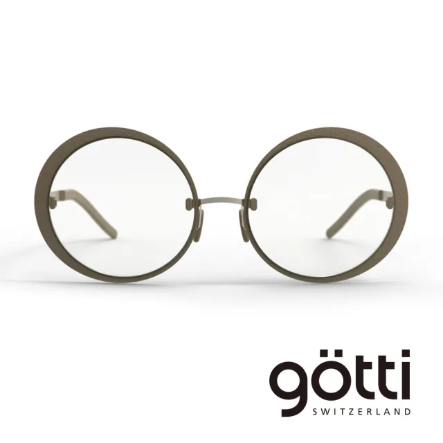 【Gotti】瑞士Gotti Switzerland 客製系列圓框光學眼鏡(OR02-B-SAND)