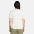 【Timberland】女款復古白口袋短袖T恤(A5NW2CM9)