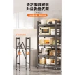 【慢慢家居】四層50寬-全碳鋼超耐重廚房可移動電器架置物架(W50xD40.5xH125cm)