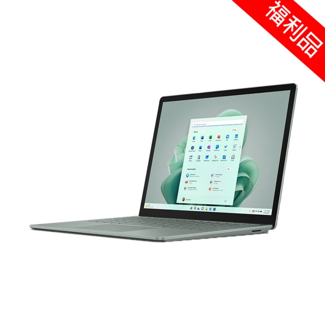 Microsoft 微軟Microsoft 微軟 福利品 Surface Laptop5 13吋i5輕薄觸控筆電-莫蘭迪綠(i5-1235U/8G/512G/W11)