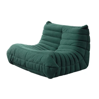 【Hampton 漢汀堡】博思單人椅-綠(一般地區免運費/沙發/單人沙發/布沙發/懶骨頭沙發)