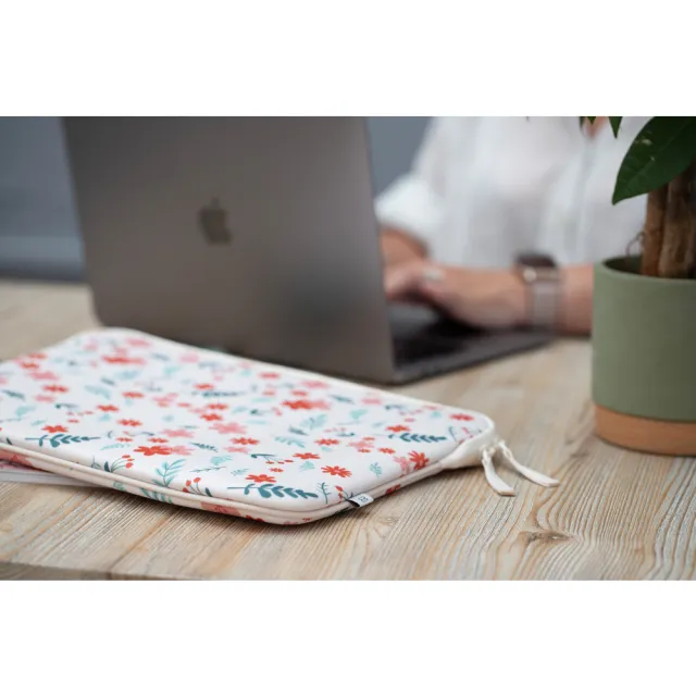 【法國MW】MacBook Pro & Air 13吋 Basics 2 Life 花系列環保材質內袋(電腦包)