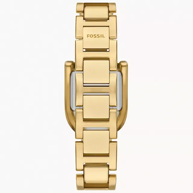 【FOSSIL】Harwell 復古鎖頭造型女錶-28mm(ES5327)