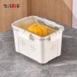 【生活采家】加厚瀝水保鮮盒(高款3L)